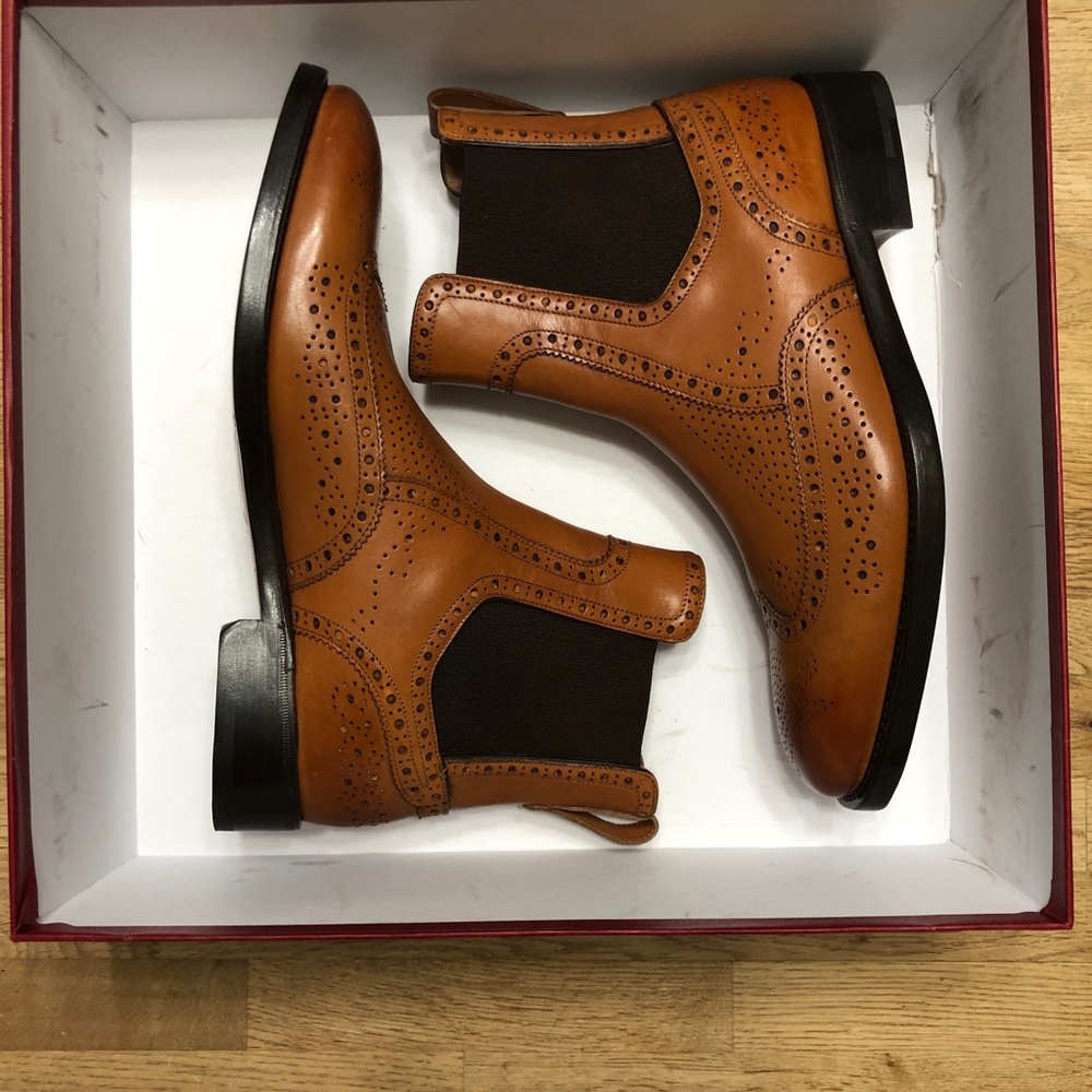 Salvatore Ferragamo Leather Boots